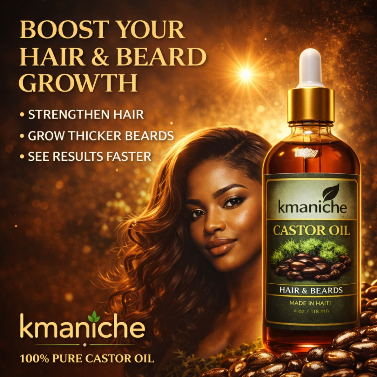 Boost Hair & Beard Growth Oil